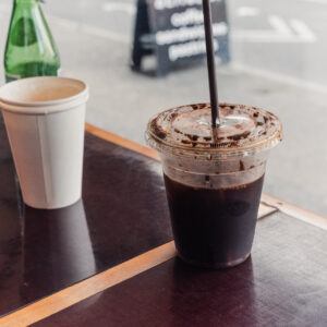 Seattle, États-Unis – Café glacé en terrasse